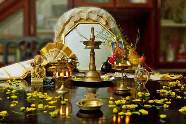 Vishu celebration in Kerala