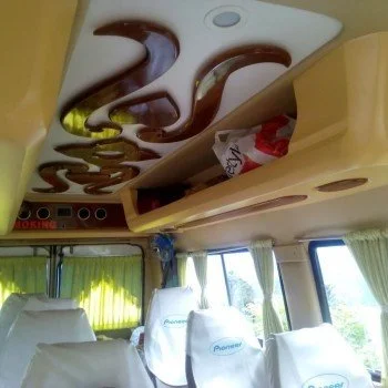Tempo Traveller Interior
