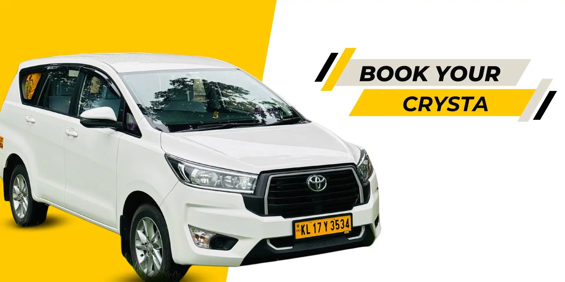 Kerala Taxi Rates for Booking a Crysta