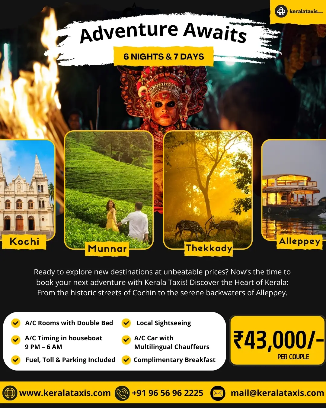 Heart of Kerala Tour