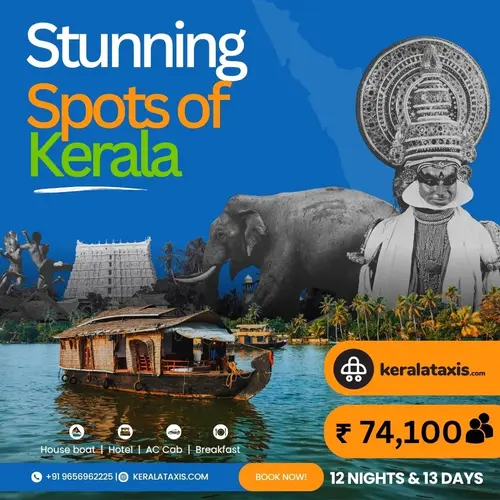 Stunning spots of Kerala Tour